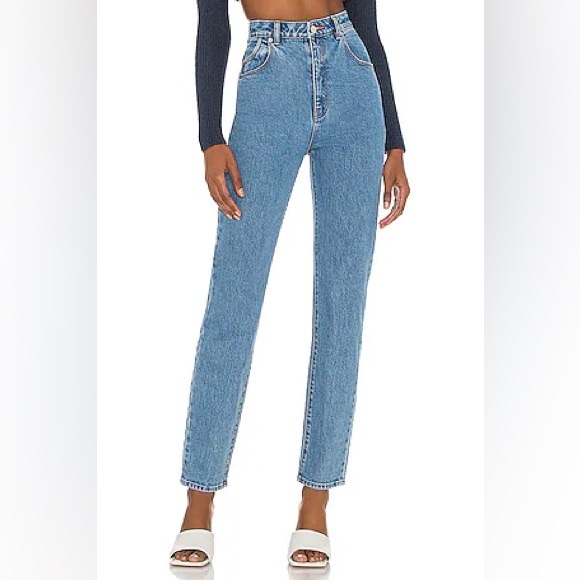 ROLLA’S x Revolve Women's Duster High Rise Slim Straight Jeans in Size 24 - Picture 2 of 14